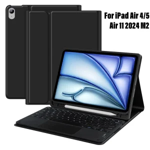 Keyboard Case For iPad Air 11 2024 M2/2025 M3,Folio 4 5 10.9 Air 6 11'' A2902 A2903 A2904