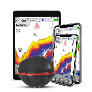 New Smart Fishfinder  125KHz Lake 60M App Sea GPS Wireless