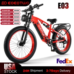 Electric Bike, 1500W Peak Ebikes for Adults